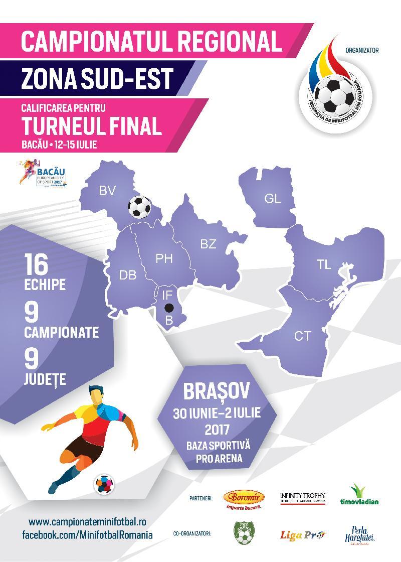 Țintarul jocurilor la Campionatul Regional Sud-Est de la Brașov